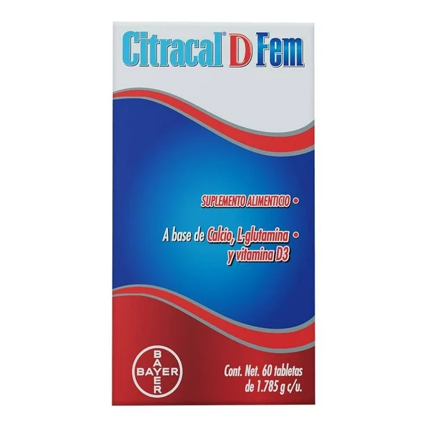 2Pack Citracal D Fem 1.785 G Caja Con 60 Tabletas 