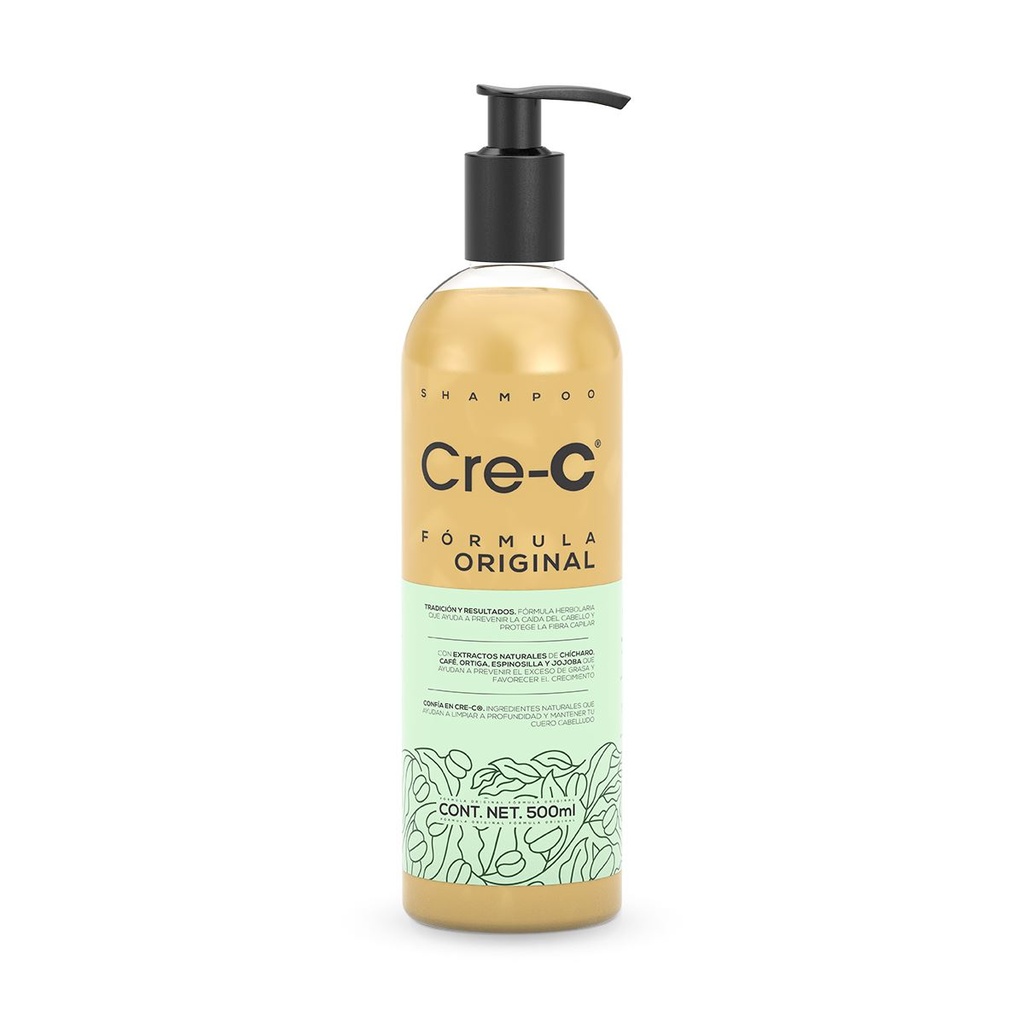[7502293527545] Shampoo Cre-C Fórmula Original 500 Ml 