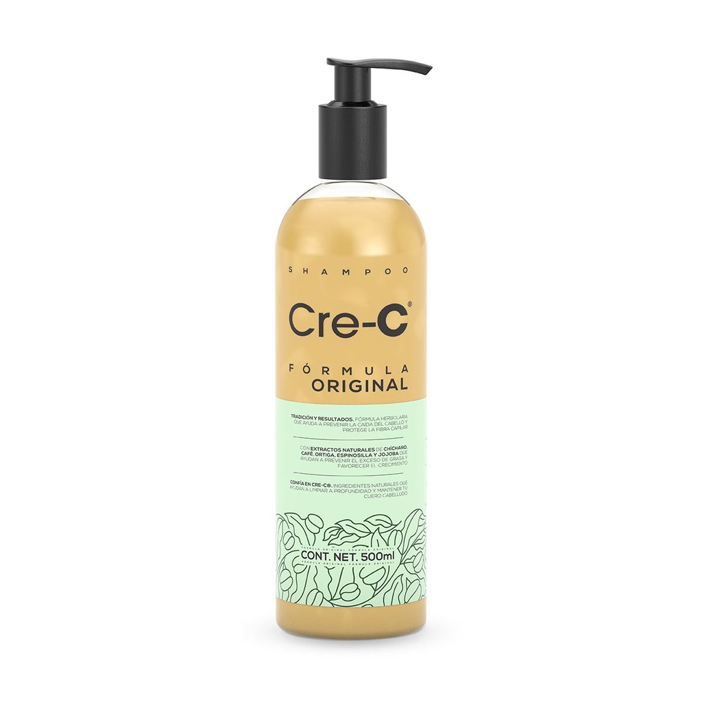 Shampoo Cre-C Fórmula Original 500 Ml 