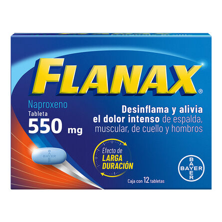 2Pack Flanax 550 Mg 12 Tabletas + Flanaxpro 660 Mg 4 Tabletas 