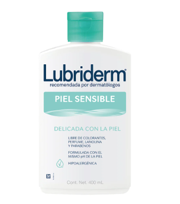 Crema Corporal Lubriderm Piel Sensible 400 Ml 