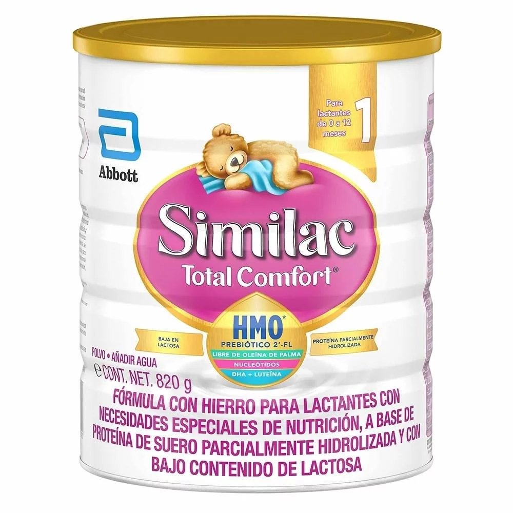 Fórmula Infantil En Polvo Similac Total Comfort Etapa 1 800g 