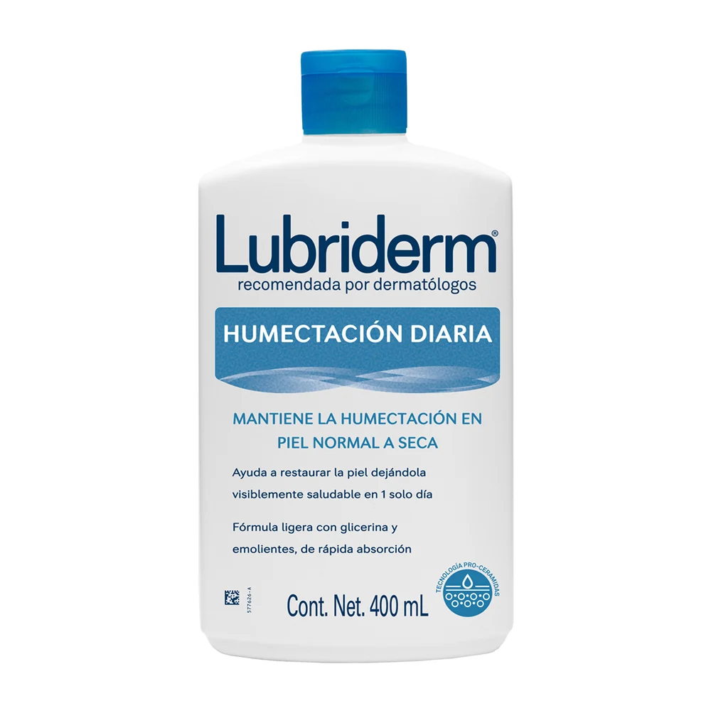 [7702031244509] Crema Lubriderm Piel Normal 400 Ml 