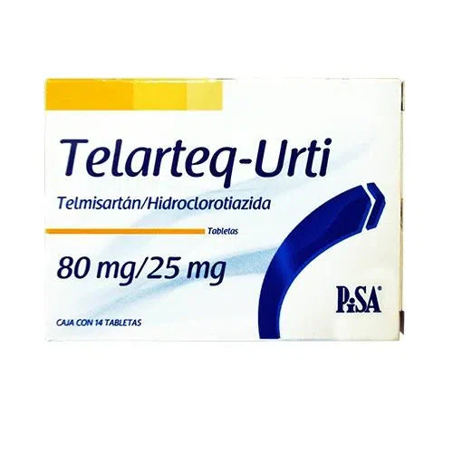 Telarteq-Urti 80/25 Mg 14 Tabletas 