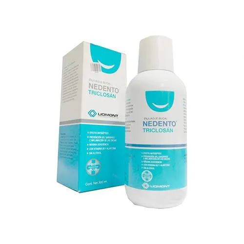 Enjuague Bucal Nedento Triclosan 300 Ml 