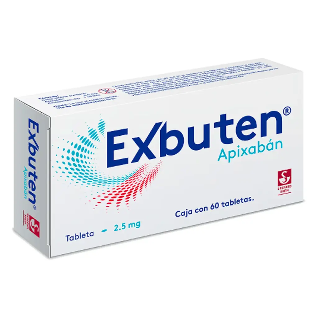 Exbuten 2.5 Mg  60 Tabletas 