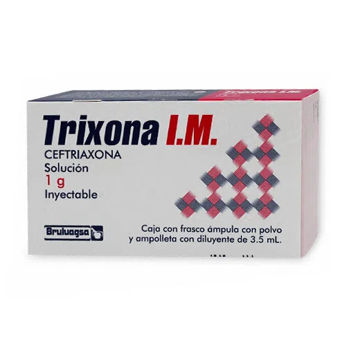 [7502208891228] Trixona I.M. 1 G Solución Inyectable Ampolleta 3.5 Ml Genérico Alternavida 