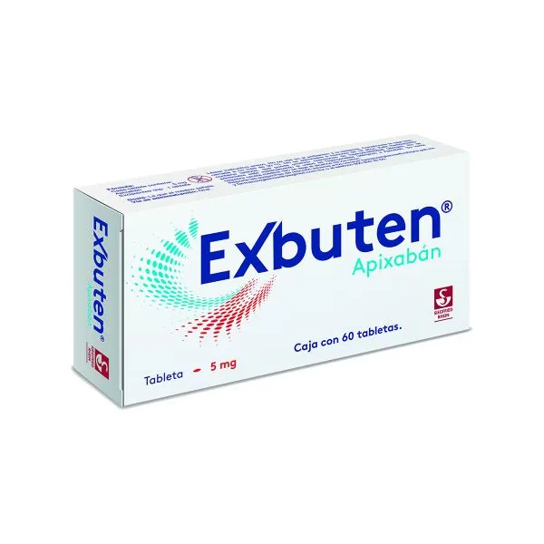 Exbuten 5 Mg  60 Tabletas 