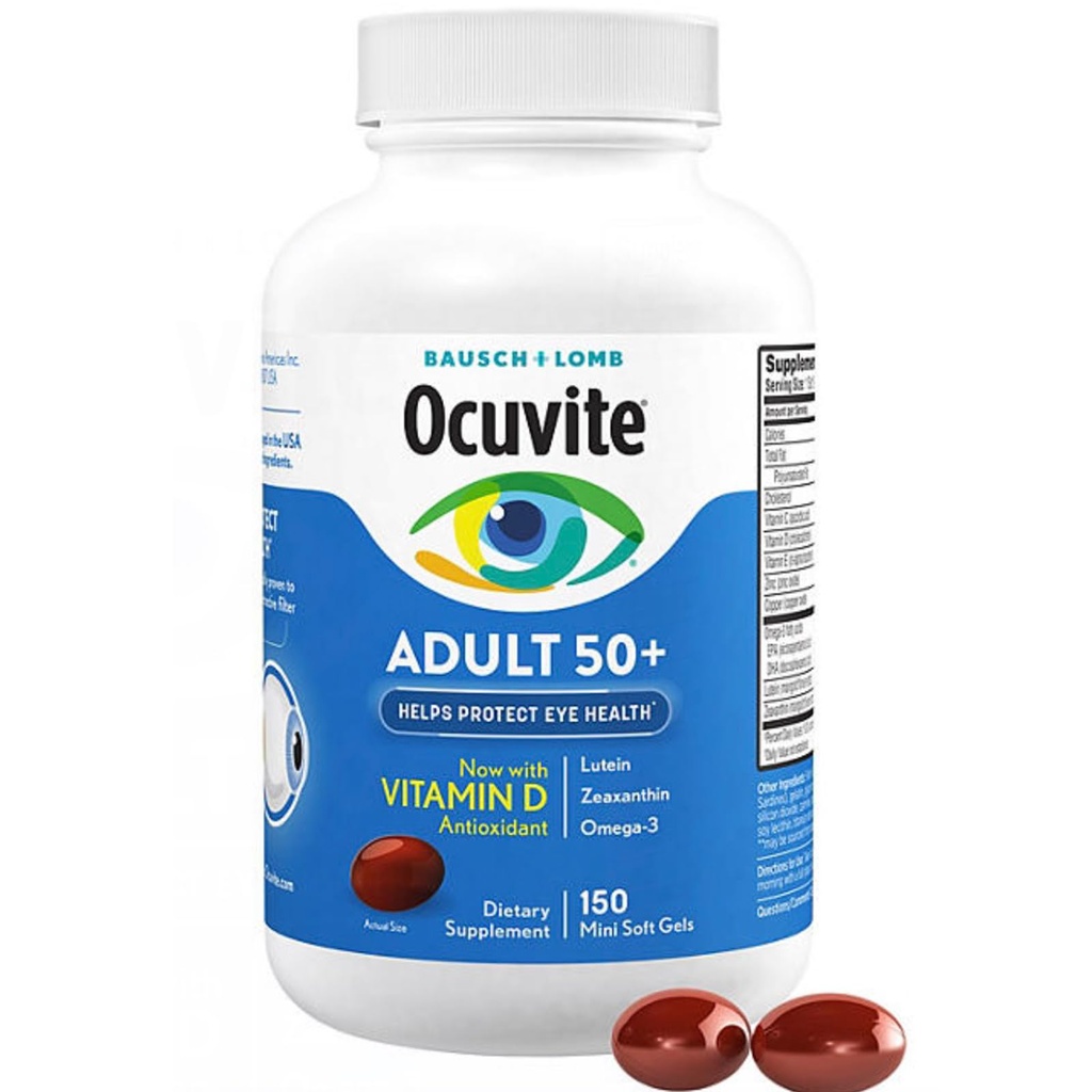 Bausch & Lomb Ocuvite Adulto 50+ Vitamina De Ojos & Minera