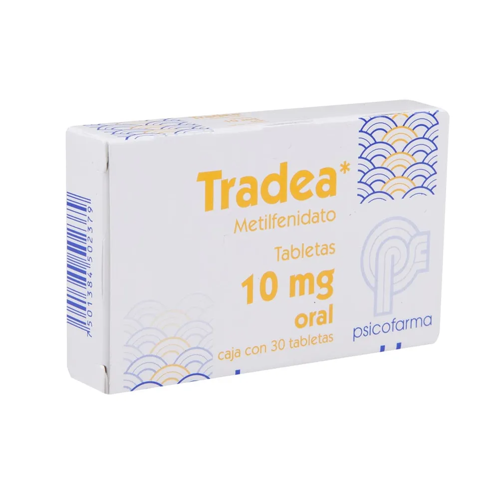 Tradea 10 Mg 30 Tabletas