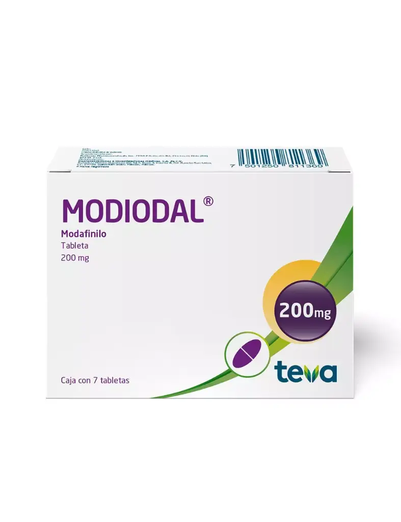 [7501250811369] Modiodal 200 Mg 7 Tabletas 