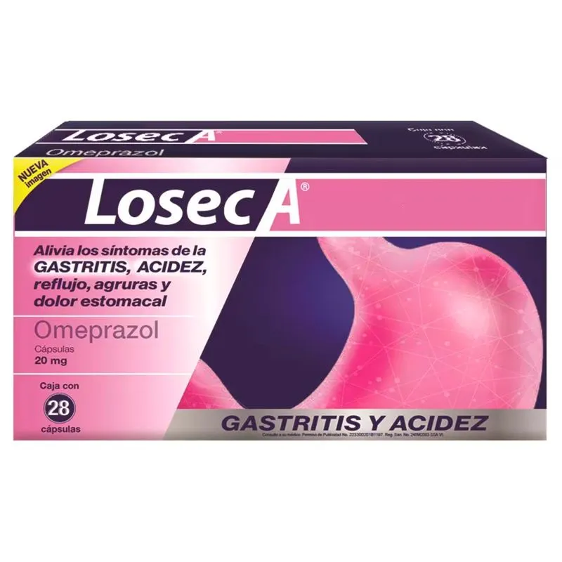 [650240064999] Losec A 20 Mg 28 Cápsulas 
