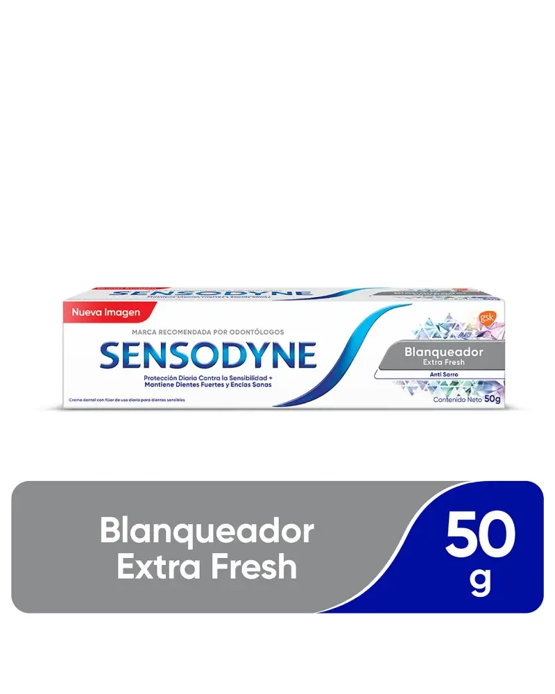 Pasta Dental Sensodyne Blanqueamiento Anti-Sarro 50 G
