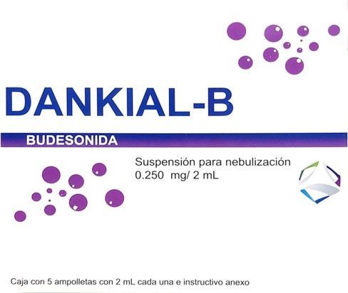 Dankial-B Budesonida 0.250 Mg 5 Ampolletas 2 Ml Genérico Dankel 