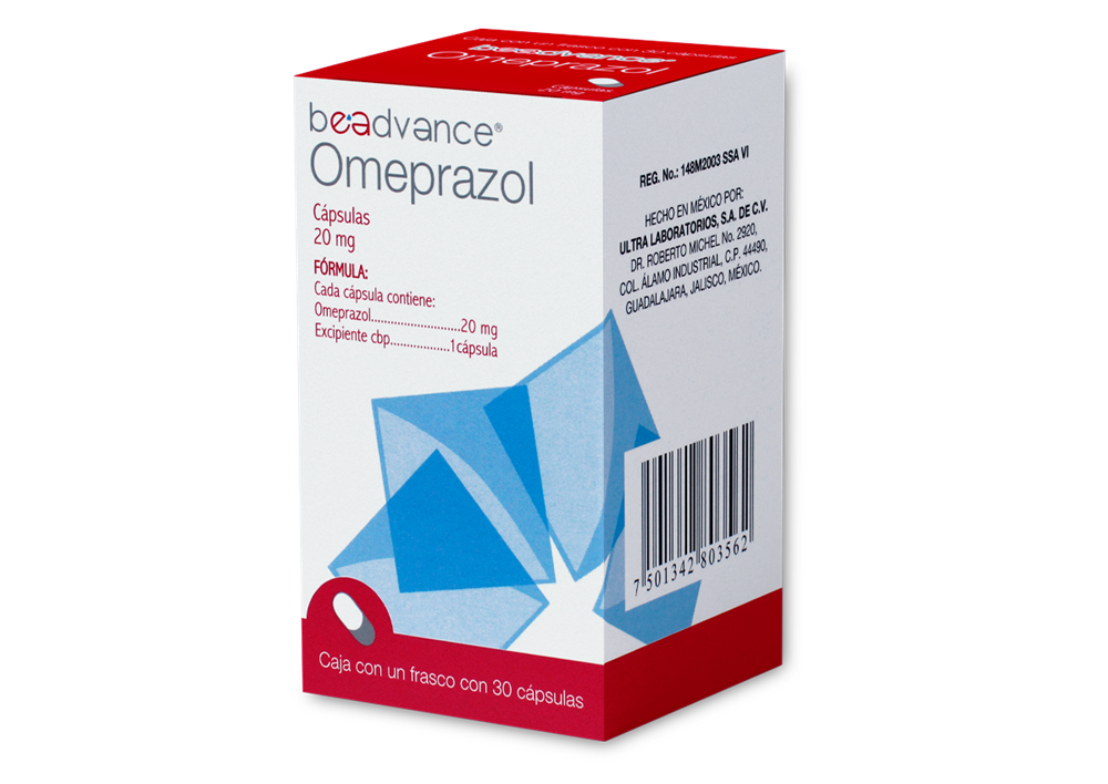 Omeprazol 20 Mg 30 Cápsulas