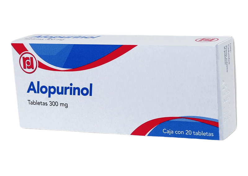 [7501563380231] Alopurinol 300 Mg Caja Con 20 Tabletas