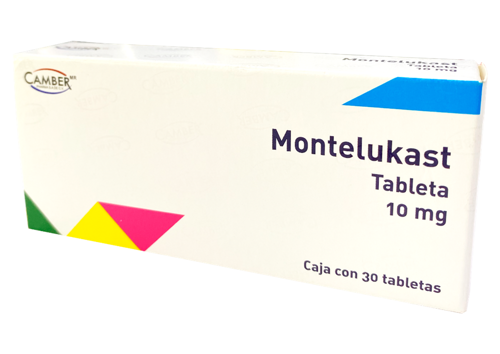 Montelukast 10 Mg 30 Tabletas 