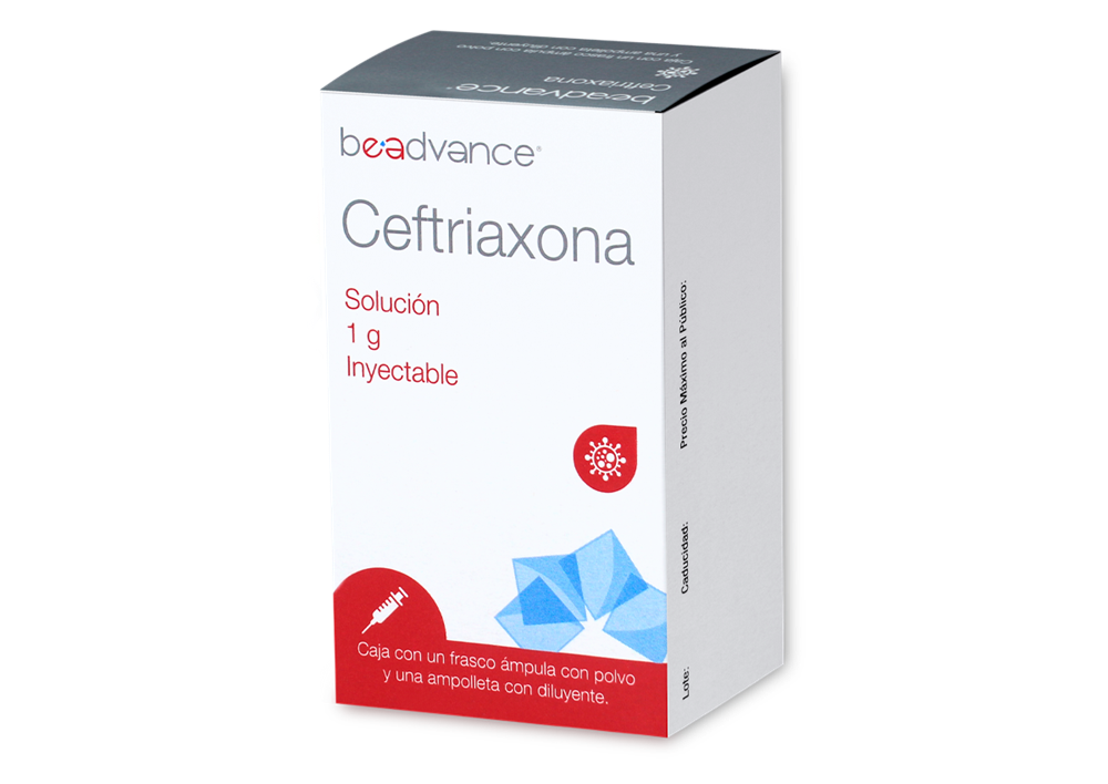 CEFTRIAXONA I.M. 1 FA 1G/3.5 ML