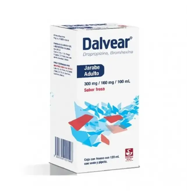 Dalvear Sf 300/160 Mg Adulto Fresa 120 Ml