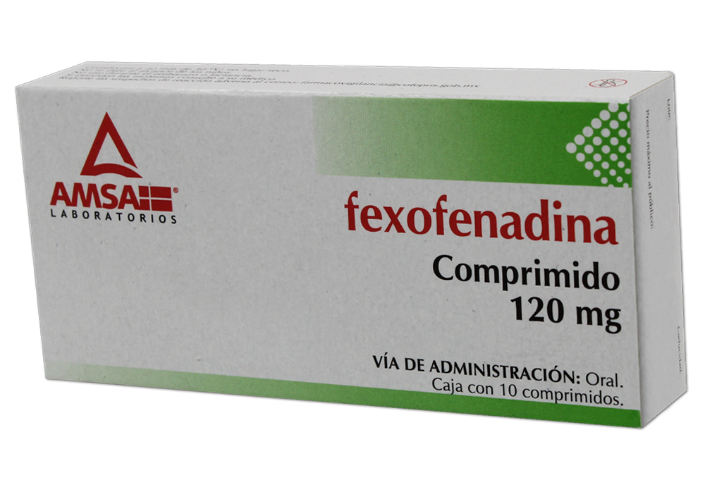 [7501349027060] Fexofenadina 10 comprimidos 120 MG