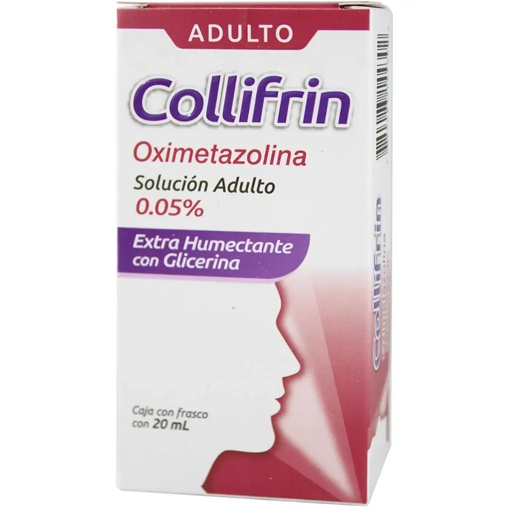 Collifrin Oximetazolina 0.5% Solución Adulto 20 Ml Genérico Collins