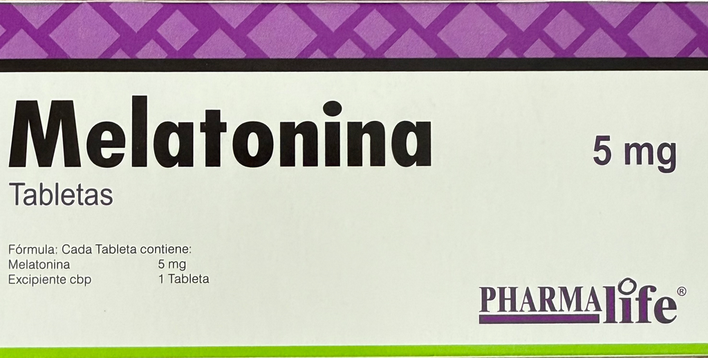 [7501122902157] Melatonina 5 mg, 20 Tabletas