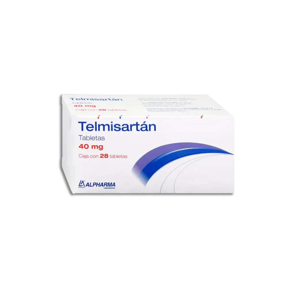 [7502226293806] Telmisartan 40 mg 28 tabletas