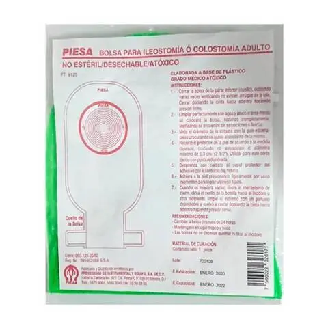 SensiMedical Bolsa para Colostomia Adulto