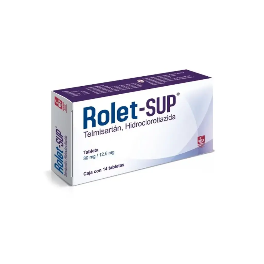 Rolet-Sup 80/12.5 Mg 14 Tabletas