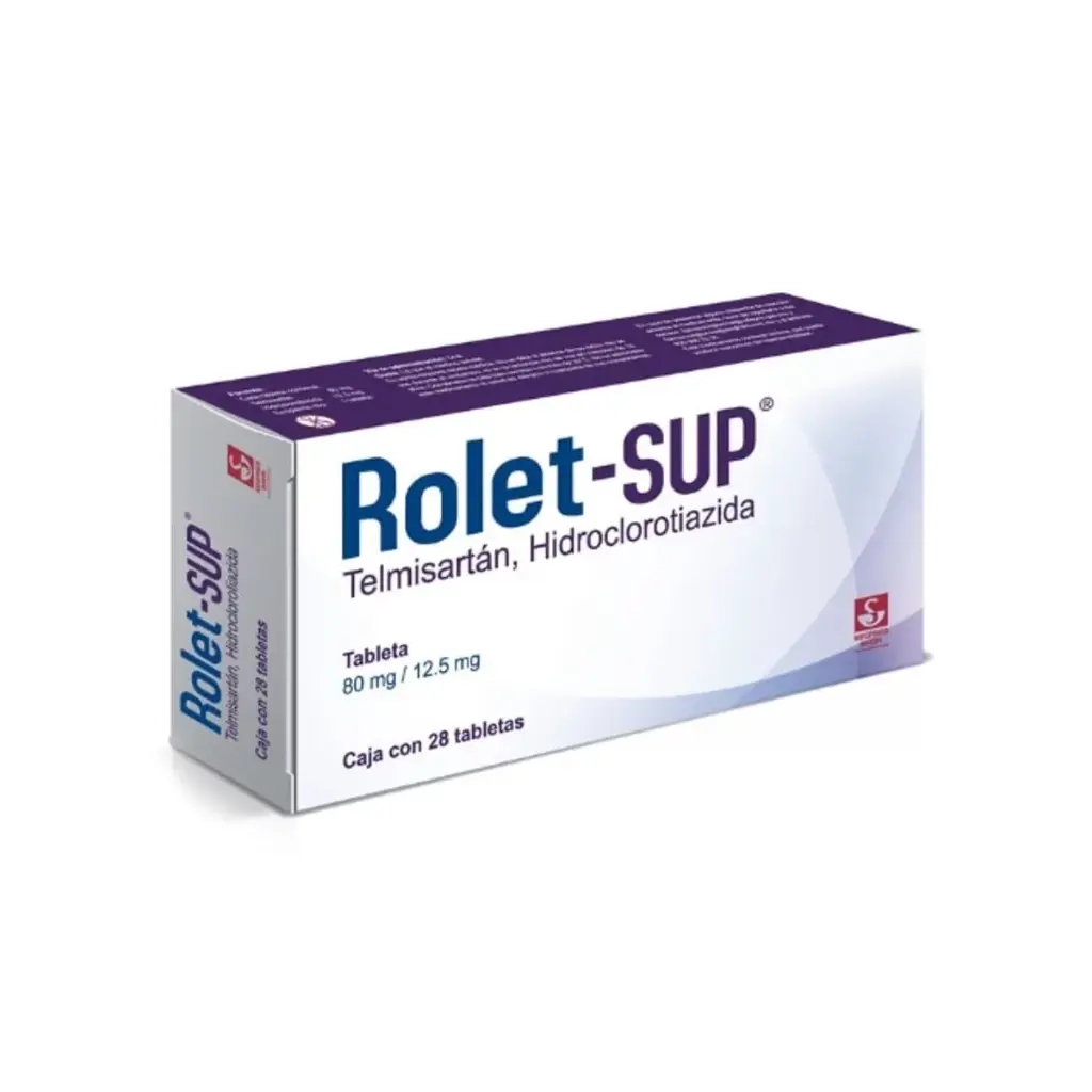 Rolet-Sup 80/12.5 Mg 28 Tabletas