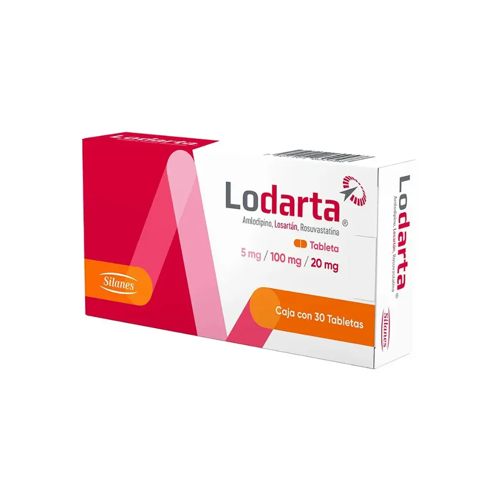 [7501101600586] Lodarta 5/100/20 Mg 30 tabletas