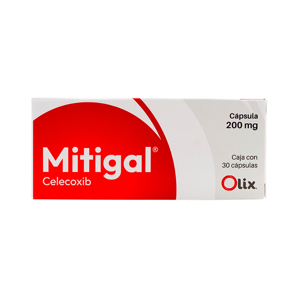 Mitigal 200 mg Caja Con 30 Cápsulas celecoxib