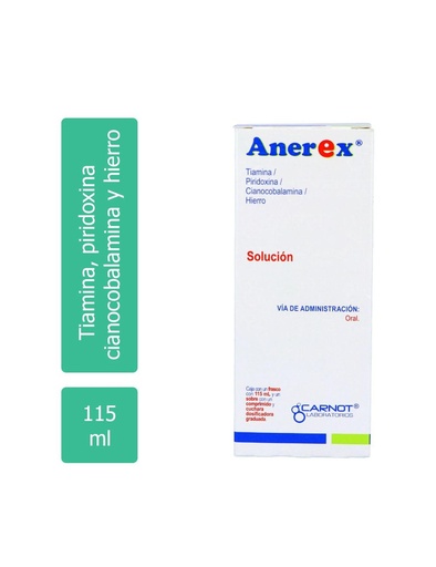 [7501070900168] Anerex 120 Mg Solución 115 Ml