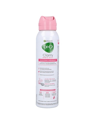 [7509552907483] Desodorante Garnier Bí-O Clarify Afina El Vello Aerosol 150 Ml