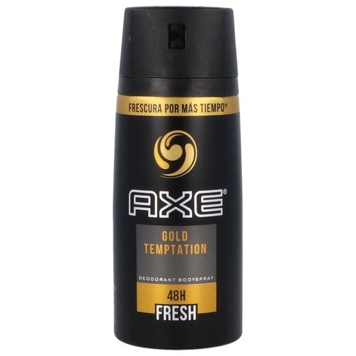 [7791293025865] Desodorante Axe Men Gold Tempation Spray 150 Ml