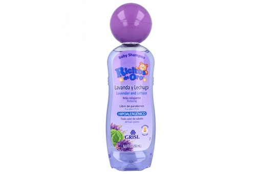 [7501022133118] Baby Shampoo Ricitos De Oro Lavanda Y Lechuga Botella Con 250Ml