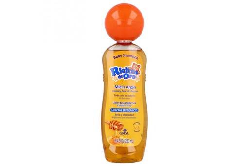 [7501022133286] Shampoo Grisi Ricitos Oro Miel 250 Ml