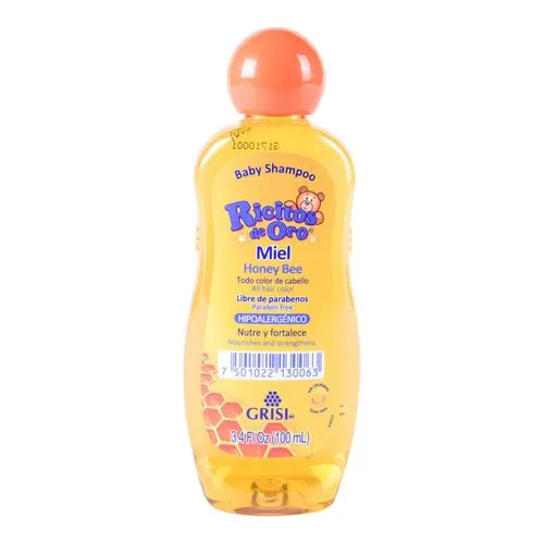 [7501022130063] Baby Shampoo Ricitos De Oro Miel Y Argán Botella Con 100 Ml