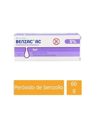 [3499320001328] Benzac AC Gel 5% Tubo 60 G