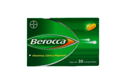 [7501008497074] Berocca Vitaminas Calcio Y Magnesio 30 Comprimido