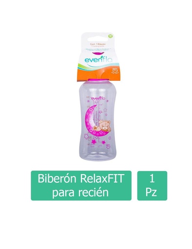 [7501027513601] Biberón Evenflo 240 Ml Caja Con 1 Pieza