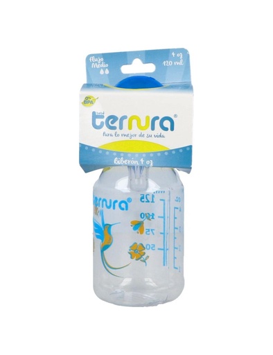[7501026411045] Biberón Ternura C/Mamila 4 Oz