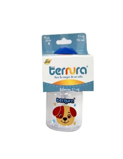 [7501026411151] Biberón Ternura C/Mamila Aros 2.5 Oz