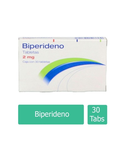 [7501384503369] Biperideno 2 Mg Caja Con 30 Tabletas