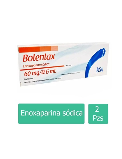 [7501125152870] Bolentax 60 Mg/0.6 Ml 2 Jeringas Prellenadas