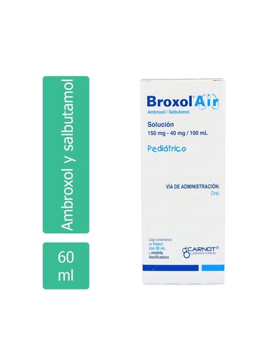 [7501124103392] Broxol Air 150/40 Mg Solución Frasco 60 Ml
