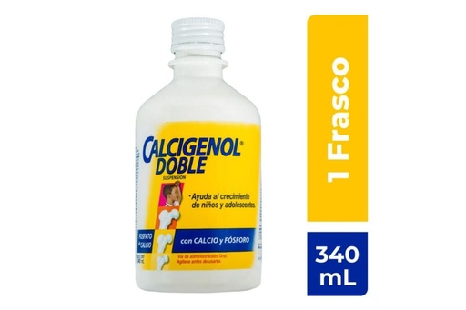 [7501174601022] Calcigenol Doble Suspensión Frasco Con 340 Ml