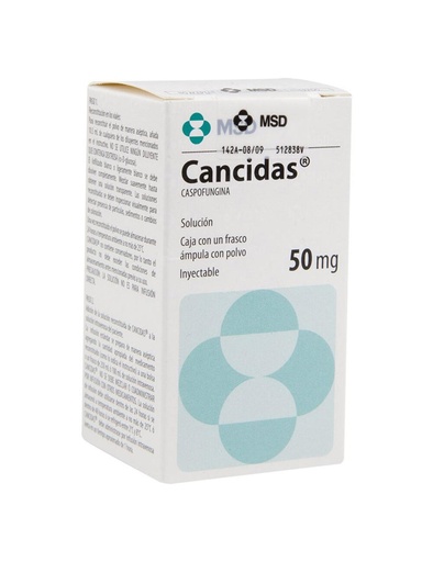 [7501326006316] Cancidas 50 Mg Solución Inyectable Frasco Ámpula