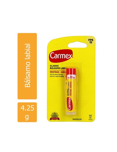 [83078003630] Pomada Labial Carmex Classic FPS 15 4.25 G 