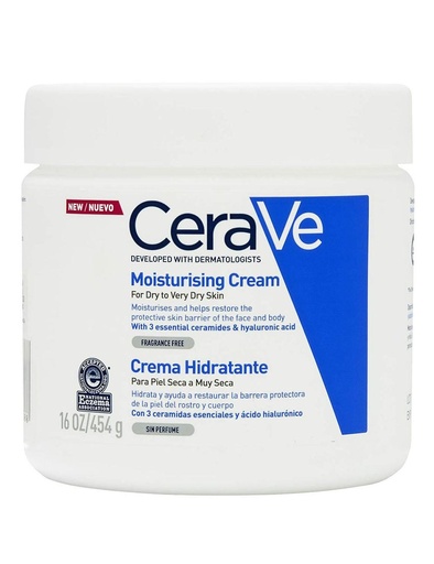 [3337875597388] Crema Corporal Cerave Hidratante Seca 454 G 